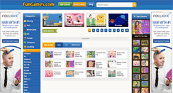 Desktop Screenshot of fungames.com